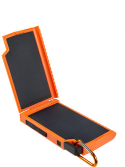 Xtorm Supercharger Ηλιακό Power Bank 10000mAh 20W Quick Charge 3.0 Black Orange