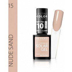 Revers Nail Polish Solar Gel 15 Nude Sand Ημιμόνιμο Βερνίκι Νυχιών 12ml