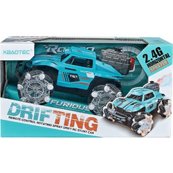 Blue Toys Rotating Driftings Stunt Τηλεκατευθυνόμενο Τζιπ Off Road