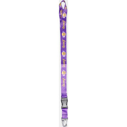 NBA Long Lanyard Los Angeles Lakers Μπρελόκ 558-51516-LPRPL LAL PURPLE