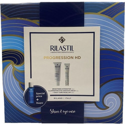 Rilastil Progression HD Brightness Intensifier 30ml + Progression HD Eye Contour Cream 15ml + Daily Care Micellar Solution 100ml