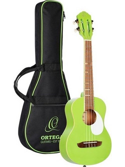 Ortega RUGA-GAP Tenor Green Apple With Case