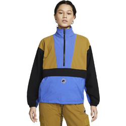 Nike Sportswear Revolution Sports Utility 1/2-Zip Αθλητικό Γυναικείο Μπουφάν Χειμωνιάτικο Κοντό Μπλε FB2187-432
