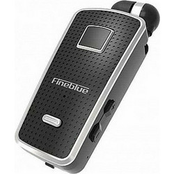 Fineblue F970 Ακουστικό Bluetooth In Ear Πέτου Black