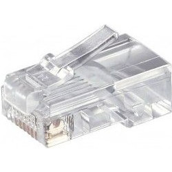 RJ45 UTP Plug Cat6e 8p8cs Shield Τερματικό Φις Δικτύου