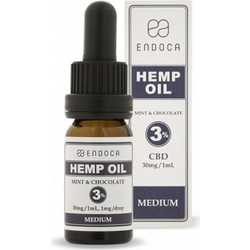 Endoca Hemp Oil 3% CBD Mint & Chocolate 10ml