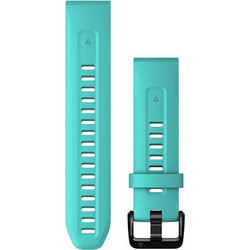 Garmin QuickFit 20mm Λουράκι Σιλικόνης Aqua (Fenix 7S)