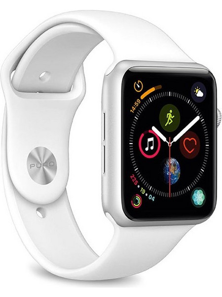 Puro 3pcs Set S/M/L Λουράκι Σιλικόνης White (Apple Watch 42 / 44 / 45mm)