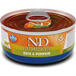 Farmina N&D Pumpkin Grain Free Adult with Duck & Pumpkin 70gr