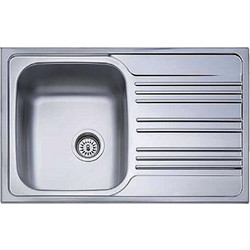 Donau 171DE Νεροχύτης Inox Αντιστρεφόμενος Σατινέ 78x50cm