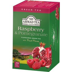 Ahmad Tea Πράσινο Τσάι με Ρόδι 20 Φακελάκια