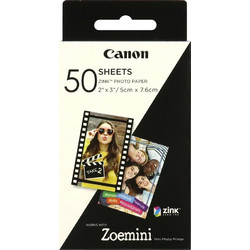CANON Zink Photo paper 2x3inch (50 sheets) (3215C002AB)