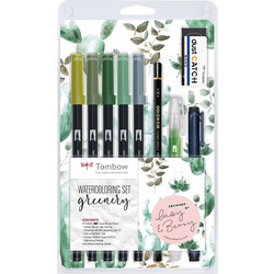 Σετ Γραφής Greenery 9τεμ