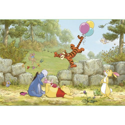 Komar Παιδική Ταπετσαρία Υφασμάτινη Winnie Pooh Ballooning Μ368xΥ254εκ.Κωδικός: 29400091