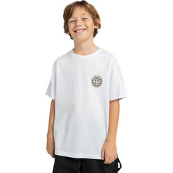 Element Παιδικό T-Shirt Κοντομάνικο Λευκό ELBZT0013400-WBB0