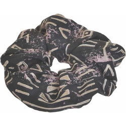 Scrunchie Σε Μαυρο Χρωμα Με Γεωμετρικα Σχεδια Φ8χ2 5-49-348-0041