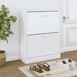 vidaXL Παπουτσοθήκη Ξύλινη Μ63xΠ24xΥ81cm 342560