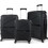 Playbags Collection PP8004 Σετ Βαλίτσες 3τμχ Μαύρες