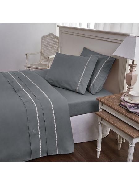SB Home Σεντόνι Υπέρδιπλο Βαμβακοσατέν 240x280 Colori Elephant