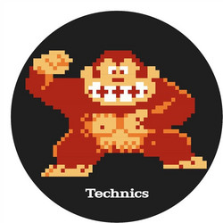 Magma Slipmat από Τσόχα Technics Donkey Kong (Ζεύγος) με Σχέδιο Κωδικός: M-212609