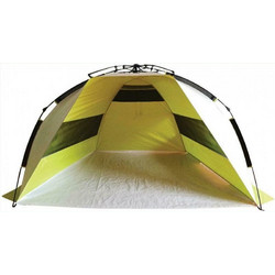 Panda Outdoor Kamaru Auto Αυτόματη Τέντα Παραλίας Κίτρινη 220x125x120cm 10415