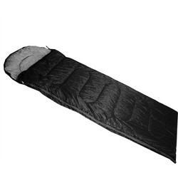 Campus Fox III Sleeping Bag Μονό 3 Εποχών Μαύρο 210-9143