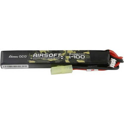 Μπαταρία LiPo Gens Ace Airsoft Gun 1400mah 7.4V 25C Mini Tamiya