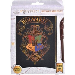 Harry Potter - Colourful Hogwarts Crest Σετ Γραφείου (Σημειωματάριο & Στυλό)