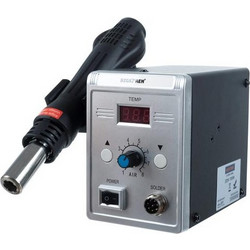 Σετ Κολλητήρι θερμού αέρα ισχύος 700W, με 3 ακροφύσια, 9.5x15.5x13 cm - Bigstren