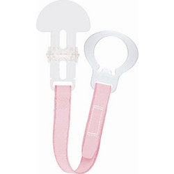 Κορδέλα Στήριξης Πιπίλας Clip 310G 0+ Μηνών Pink Mam Σιλικόνη,Polyester
