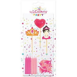 Κεράκια Princess Set 15 Τεμάχια