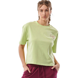 Body Action Γυναικείο Αθλητικό T-Shirt Κίτρινο 051317-01-07A
