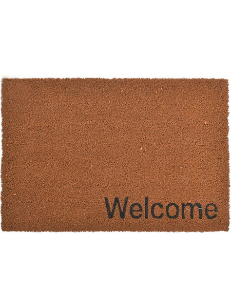 Πατάκι εισόδου welcome pvc κεραμιδί 60x40cm InArt 6-35-303-0006