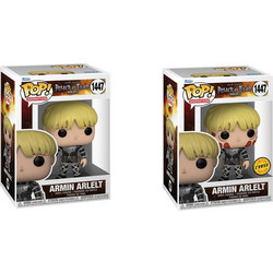 Funko Pop! Animation Attack On Titan 1447 Armin Arlelt & Chase Limited Edition 2τμχ