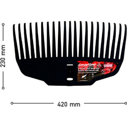 DIMARTINO RAKE 420 Σκούπα Φύλλων Πλαστική 42 cm