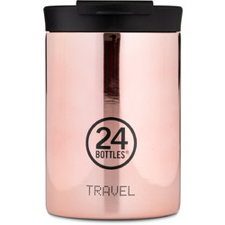 24Bottles Travel Tumbler Rose Gold 350ml