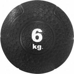 Amila Wall Floss Μπάλα 28cm, 3kg σε Μαύρο Χρώμα