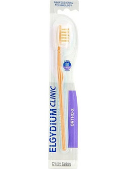 Elgydium Clinic X Ortho Medium Οδοντόβουρτσα Σομον