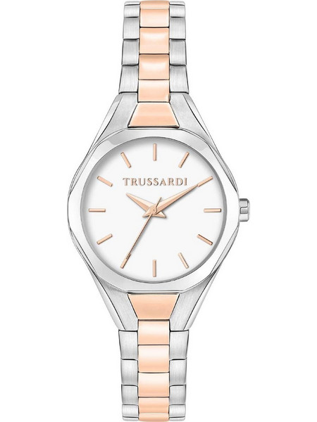 Trussardi Γυναικείο Ρολόι με Ασημί Μεταλλικό Μπρασελέ R2453157509