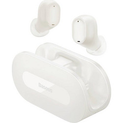 Baseus Bowie EZ10 Ακουστικά Bluetooth In Ear White