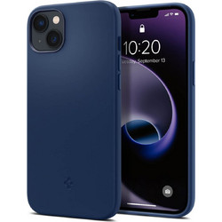 Spigen Silicone Fit with MagSafe Navy Blue (iPhone 14 Plus)