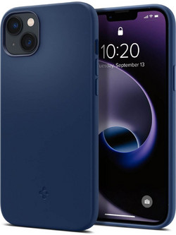 Spigen Silicone Fit with MagSafe Navy Blue (iPhone 14 Plus)