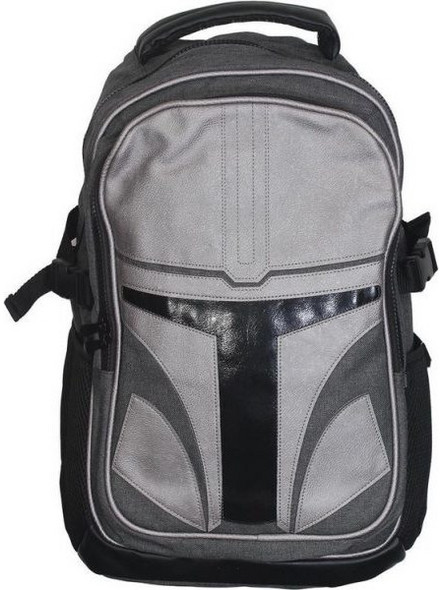 Cerda The Mandalorian Mando Helm BP3187MAN Σακίδιο Πλάτης Γκρι