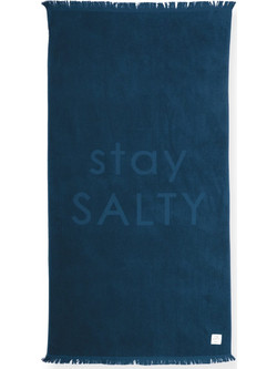 Nef-Nef Stay Salty Πετσέτα Θαλάσσης Μπλε 90x170cm