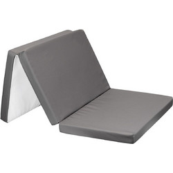KikkaBoo Dark Grey Στρώμα Foam Παρκοκρέβατου 59x118x5cm