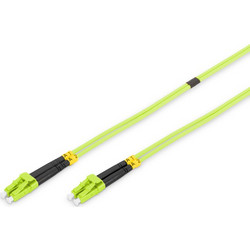 Digitus LC-LC Καλώδιο Οπτικής Ίνας 2m Yellow DK-2533-02-5