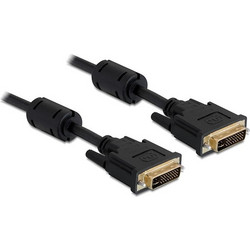 DELOCK DVI CABLE M/M 2.0m DVI-I 24+5 83111