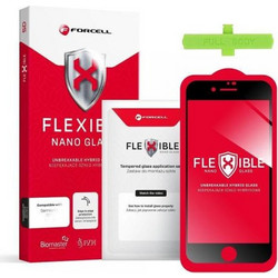 Προστασία Οθόνης Κινητού Forcell Flexible Nano Glass 5D for iPhone 7/8/SE 2020 Black