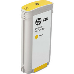 HP 728 Yellow Μελάνι Εκτυπωτή Inkjet