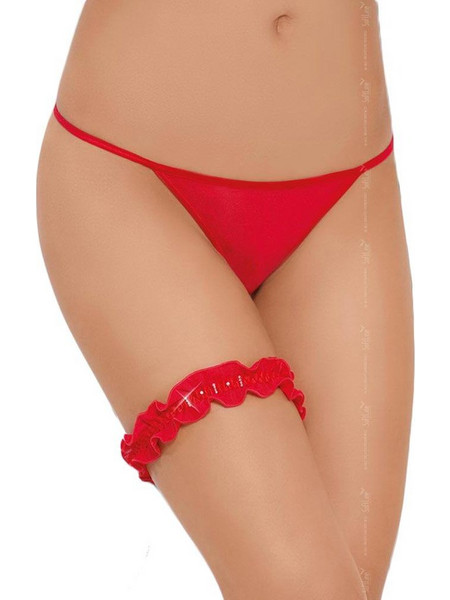 Καλτσοδέτα - SoftLine garter red SFL7406-R